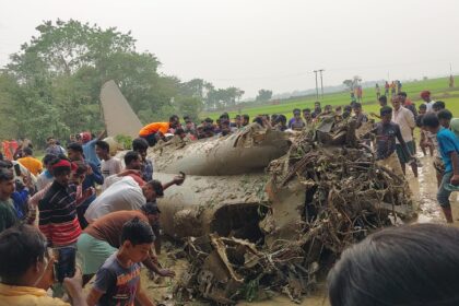 Air Force plane crashed