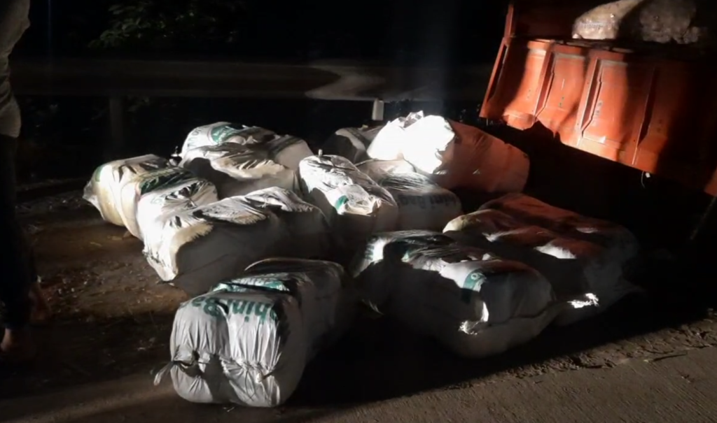 5 quintals of ganja recovered from a car full of onions
