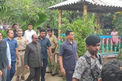 The governor : পিংলায় নিহত বিজেপি কর্মীর বাড়িতে এলেন রাজ্যপাল সিভি আনন্দ বোস‌।