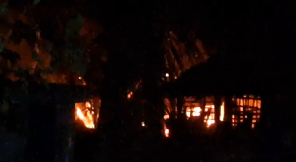 A terrible fire broke out in an illegal betting factory