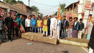 Khejuri bjp strik