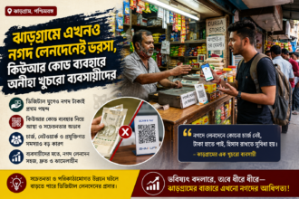 QR Code Payment : কিউআর কোড নৈব নৈব চ, নগদের গন্ধেই স্বচ্ছন্দ ঝাড়গ্রামের খুচরো ব্যবসায়ীরা