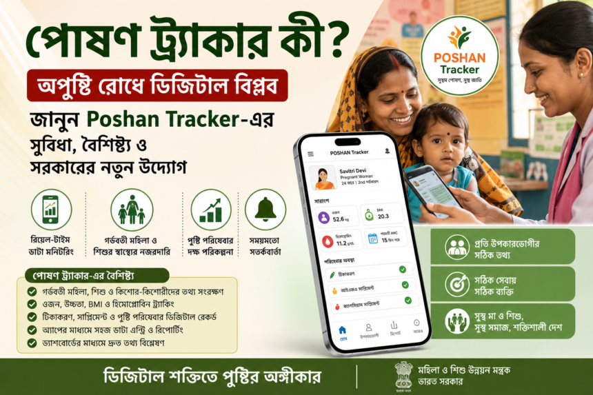 পোষণ ট্র্যাকার কী? অপুষ্টি রোধে ডিজিটাল বিপ্লব, জানুন Poshan Tracker-এর সুবিধা, বৈশিষ্ট্য ও সরকারের নতুন উদ্যোগ